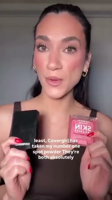 @drugstoremaven reviewing CoverGirl Classic Color Blush at 01:30 in a YouTube Shorts video