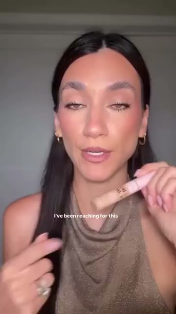 @drugstoremaven reviewing Essence Correct & Conceal under eye brightening concealer at 01:37 in a YouTube Shorts video