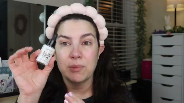 @emilynoel83 reviewing Catrice Lazy Day All in One Serum at 01:31 in a YouTube Shorts video