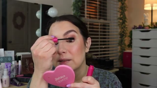 @emilynoel83 reviewing CoverGirl Professional Super Thick Lash Mascara at 24:06 in a YouTube Shorts video