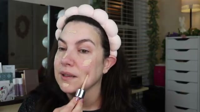 @emilynoel83 reviewing e.l.f. Cosmetics Buffing Foundation Brush at 05:24 in a YouTube Shorts video