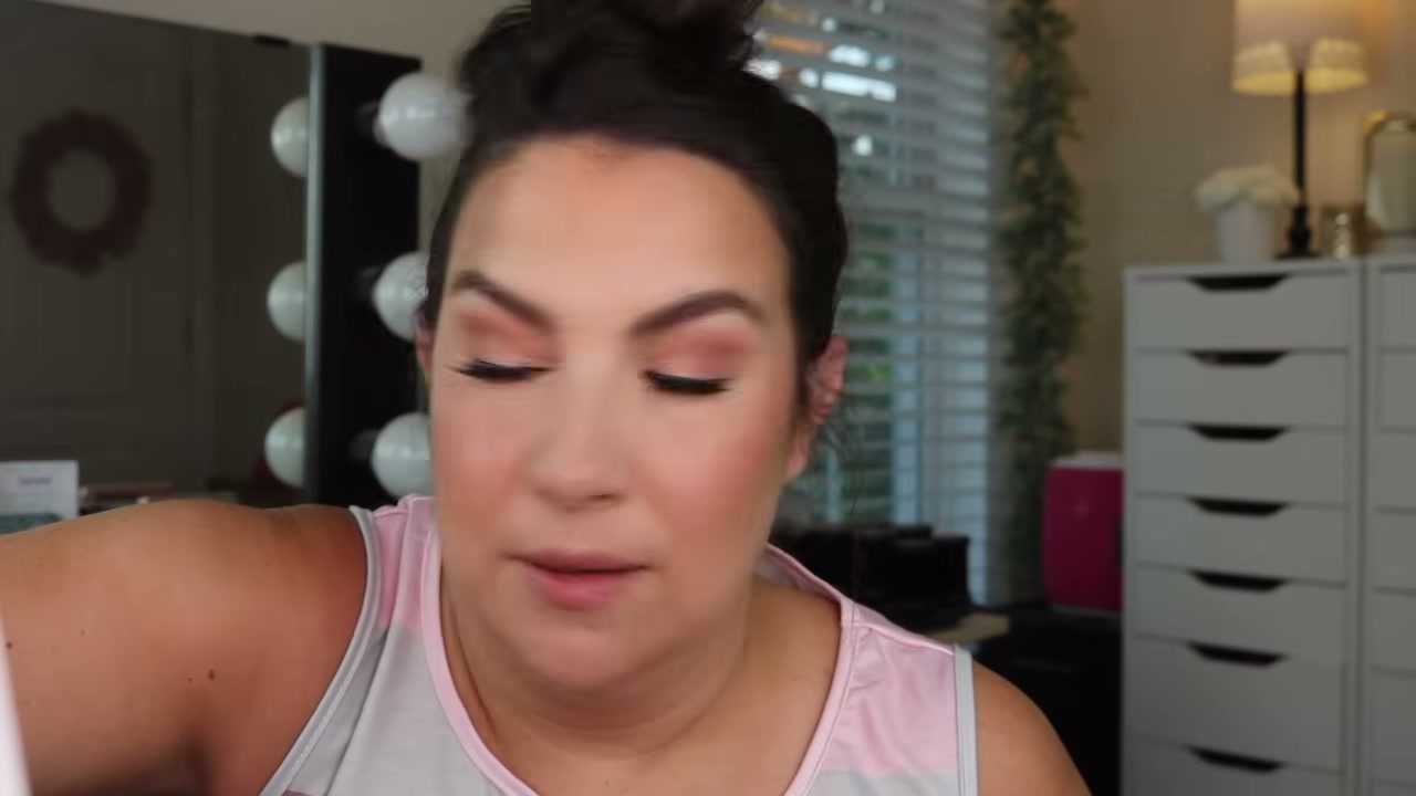 @emilynoel83 reviewing e.l.f. Cosmetics Sheer for It Blush Lip & Cheek Tints at 14:16 in a YouTube Shorts video