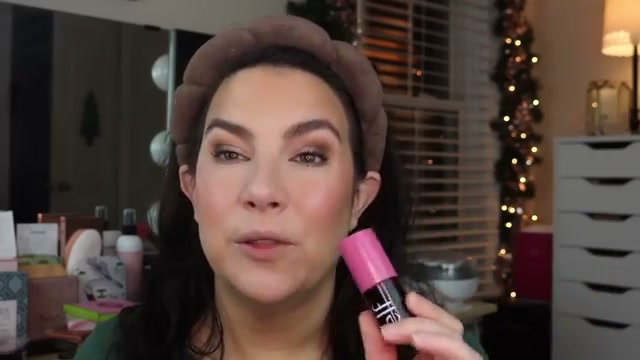 @emilynoel83 reviewing e.l.f. Cosmetics Sheer for It Lip & Cheek Stain at 15:47 in a YouTube Shorts video