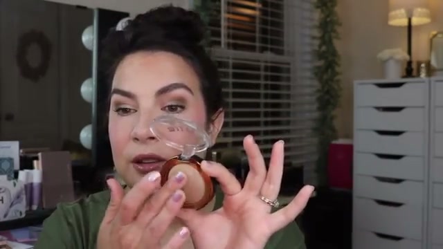 @emilynoel83 reviewing Milani Baked Bronzer at 01:39 in a YouTube Shorts video