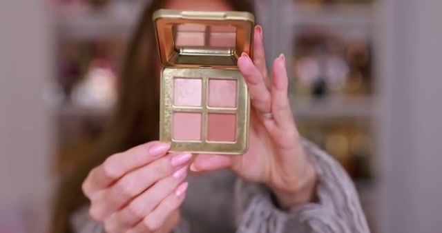 @erinnicoletv reviewing Hourglass Curator Eyeshadow Palette at 12:44 in a YouTube Shorts video