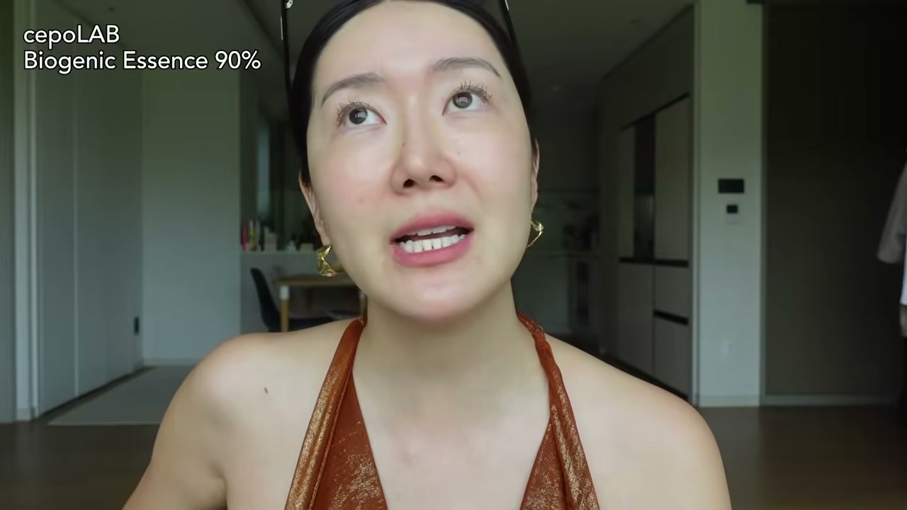 @euniunni reviewing Cepolab Biogenic Essence 90% at 21:12 in a YouTube Shorts video