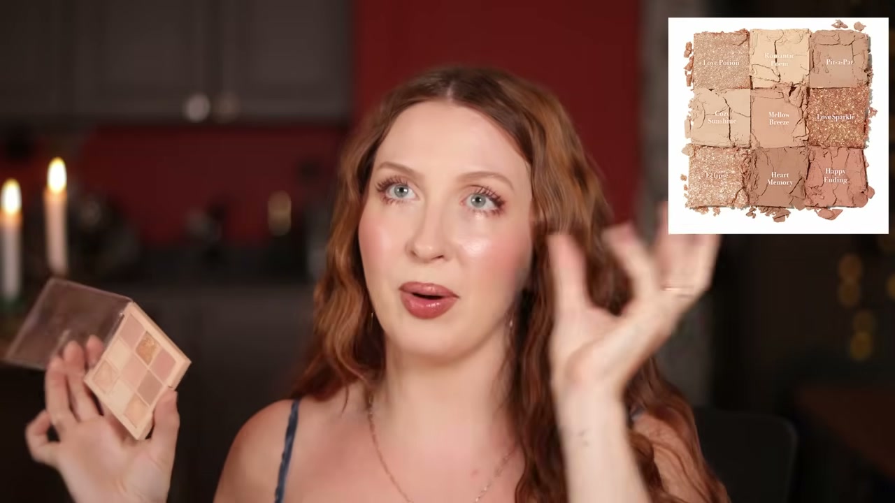 @evangelinemolly reviewing Dasique Nude Potion Palette at 25:12 in a YouTube Shorts video