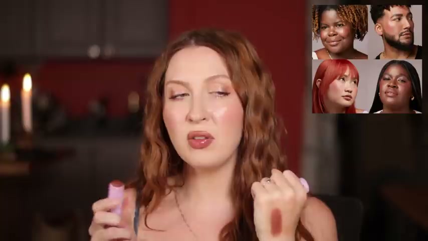 @evangelinemolly reviewing KJH.Brand Blush at 17:46 in a YouTube Shorts video