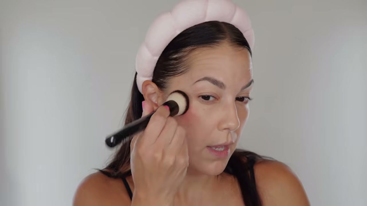 @glamourbylexi reviewing e.l.f. Cosmetics Sheer For It Blush Tint at 09:38 in a YouTube Shorts video