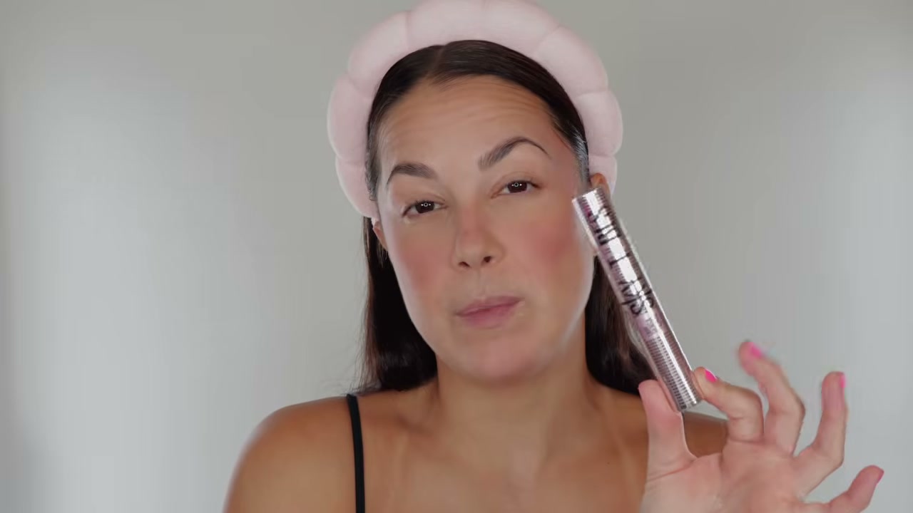 @glamourbylexi reviewing Maybelline Sky Tubes Mascara at 12:45 in a YouTube Shorts video