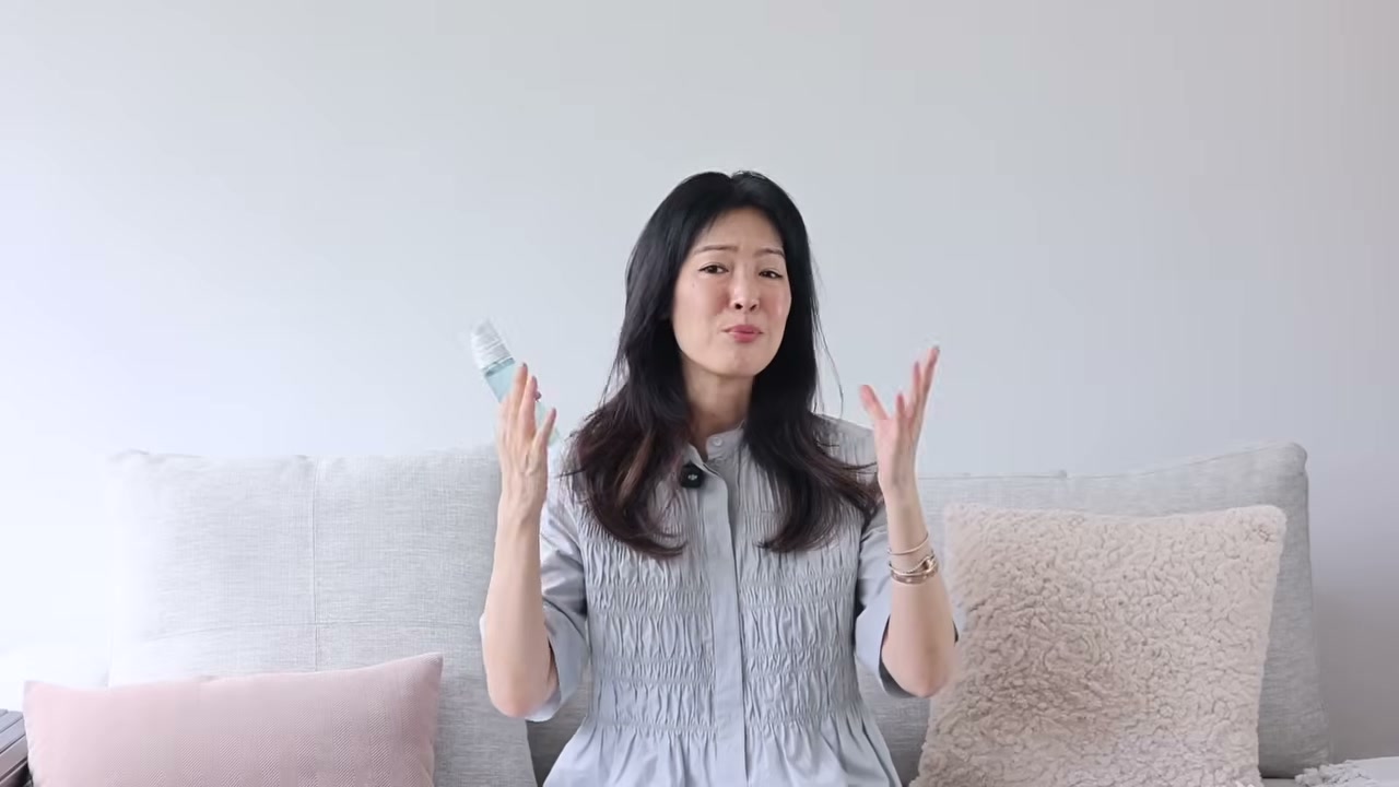 @gothamista reviewing Dr. Althea Aqua Marine Jelly Mist at 04:43 in a YouTube Shorts video