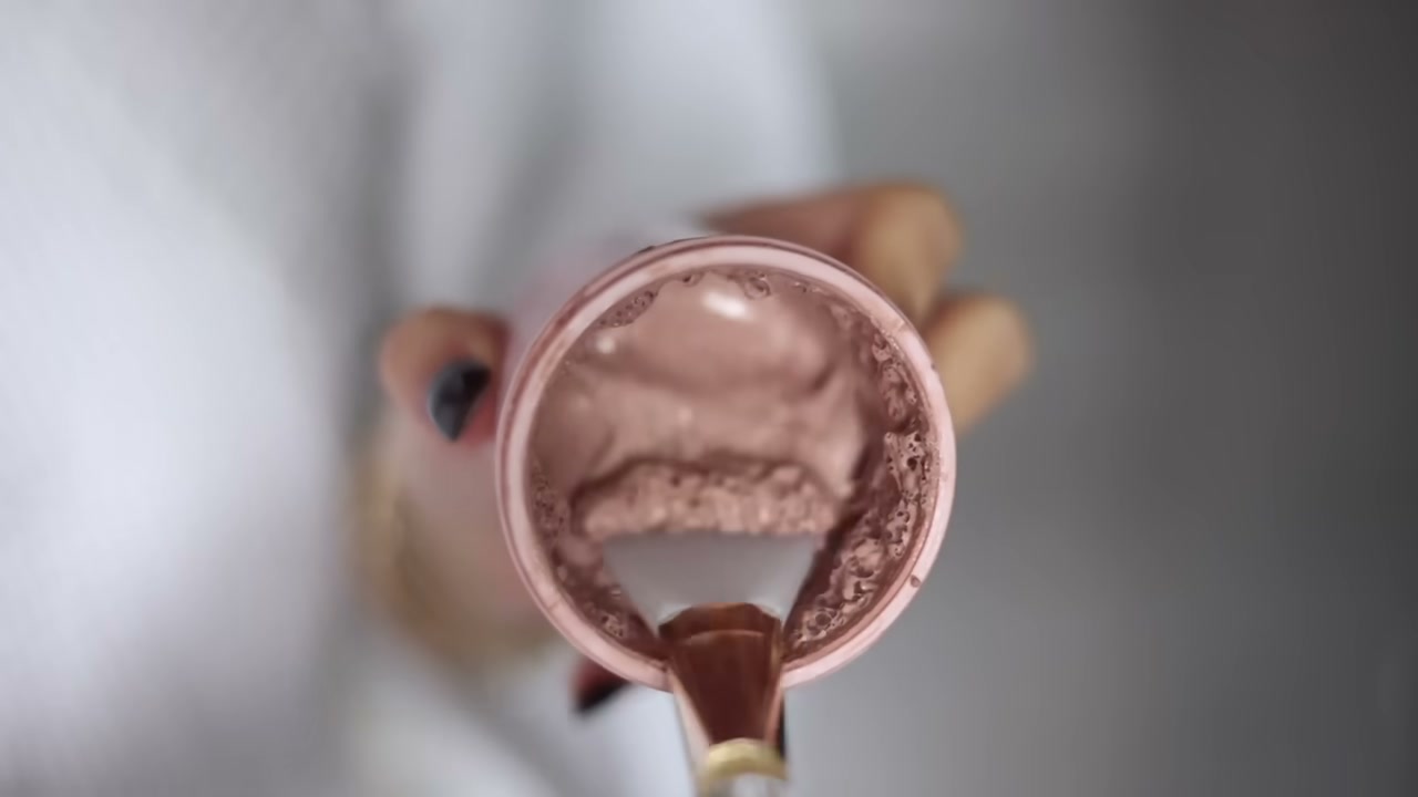 @gothamista reviewing P.Calm Red Rice Bubble Deep Mask at 05:13 in a YouTube Shorts video