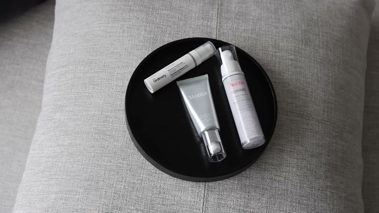 @gothamista reviewing The Ordinary Retinal 0.2% Emulsion at 06:57 in a YouTube Shorts video