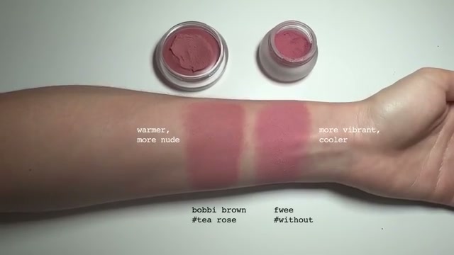 @haleykimaking reviewing Bobbi Brown Pot Rouge Velvet Matte Cream Blush at 13:18 in a YouTube Shorts video