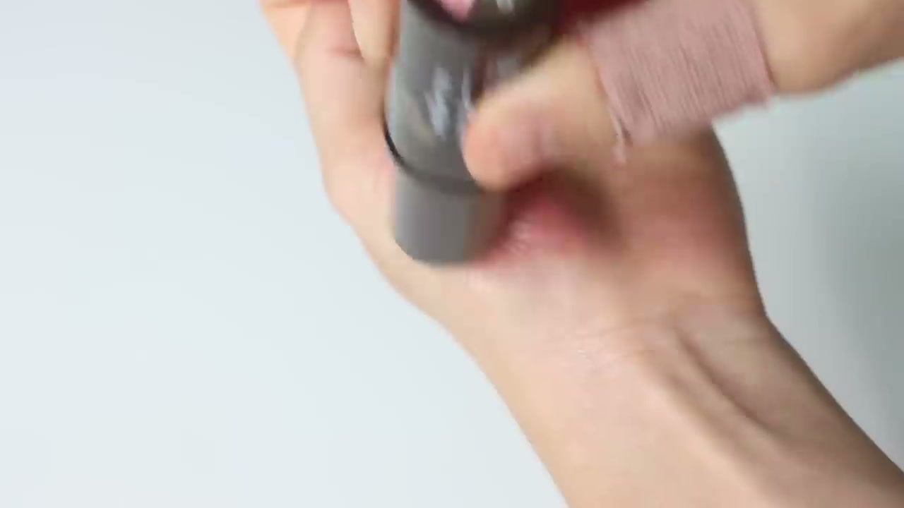 @haleykimaking reviewing Burt's Bees All Aglow Lip & Cheek Stick at 08:18 in a YouTube Shorts video