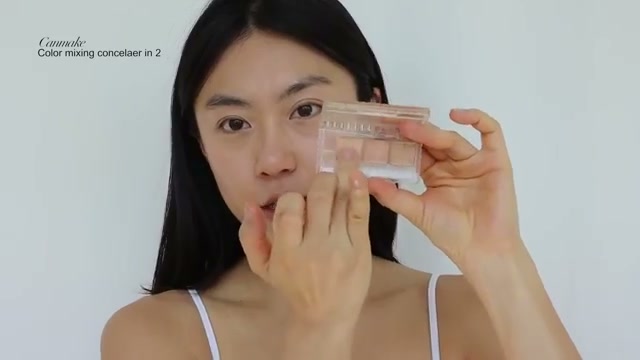@haleykimaking reviewing Kevyn Aucoin Kevyn Aucoin Color Mixing Concealer at 04:37 in a YouTube Shorts video