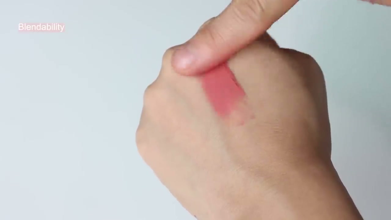 @haleykimaking reviewing Maybelline Cheek Heat Gel-Cream Blush at 05:42 in a YouTube Shorts video