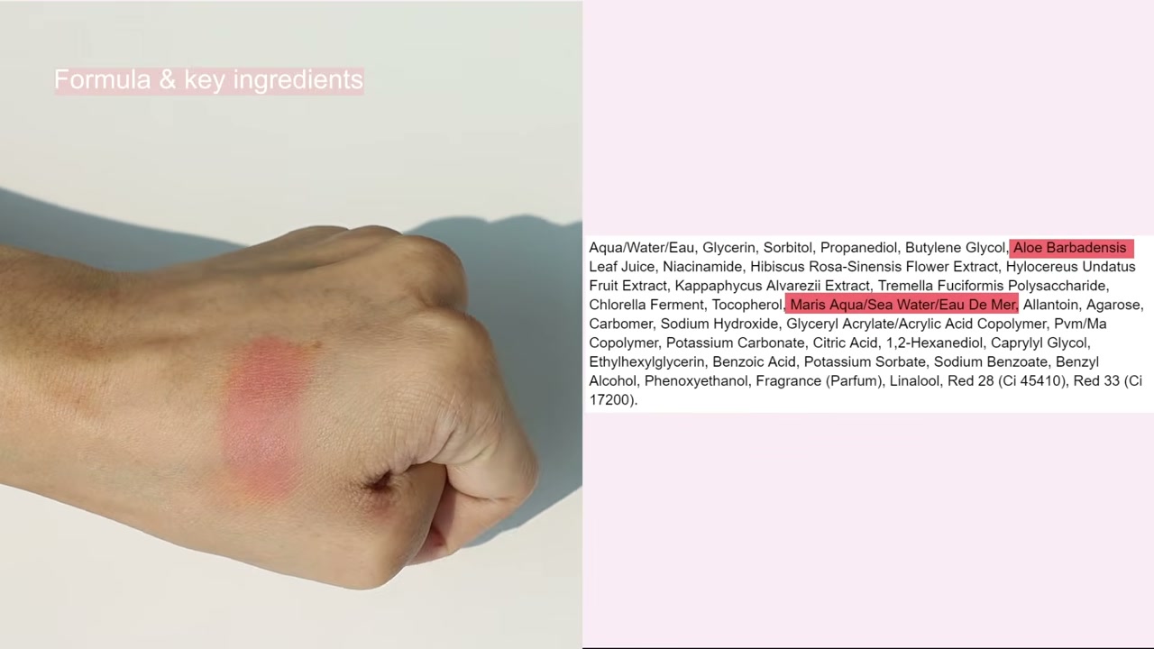 Cooling Water Jelly Tint Lip + Cheek Blush Stain