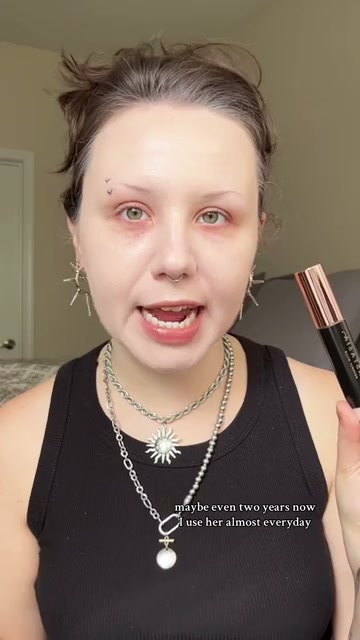 @halle-sparkles reviewing Anastasia Beverly Hills Magic Touch Concealer at 00:13 in a YouTube Shorts video