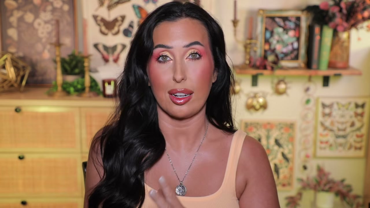 @heatheraustinmakeup reviewing Armani Beauty Luminous Silk Natural Glow Blurring Liquid Foundation with 24 Hour Wear at 19:00 in a YouTube Shorts video