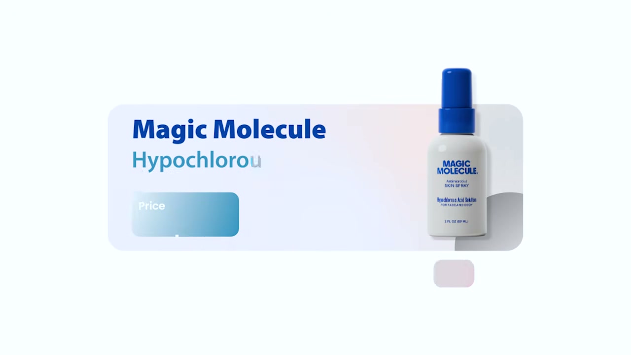 @hyram reviewing Magic Molecule Hypochlorous Spray at 06:41 in a YouTube Shorts video