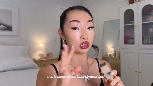 itsbabykelz mentioning Anastasia Beverly Hills Anastasia Beverly Hills Shadow Smooth Blur Contour Stick at 07:00 in their YouTube video