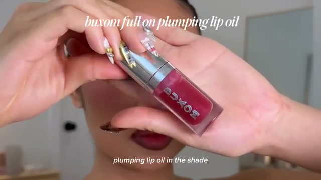 itsbabykelz mentioning Buxom Buxom Plumping Lip Oil at 13:13 in their YouTube video