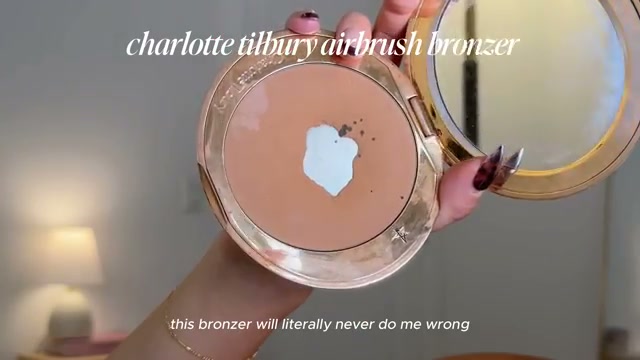 itsbabykelz mentioning Charlotte Tilbury Charlotte Tilbury Airbrush Bronzer at 09:20 in their YouTube video