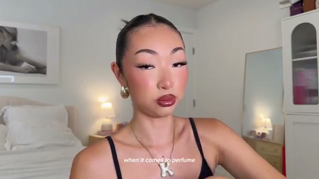 @itsbabykelz reviewing Snif Vanilla Vice Perfume at 15:56 in a YouTube Shorts video