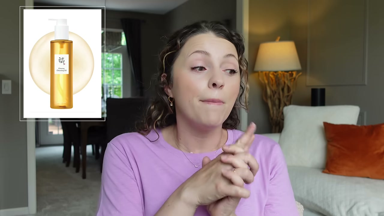 @itsjessicabraun reviewing Beauty of Joseon Cleansing Oil at 09:50 in a YouTube Shorts video