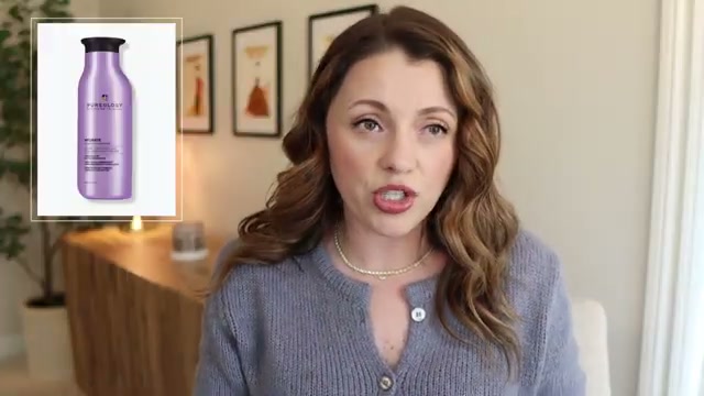 @itsjessicabraun reviewing Pureology Hydrate at 18:56 in a YouTube Shorts video