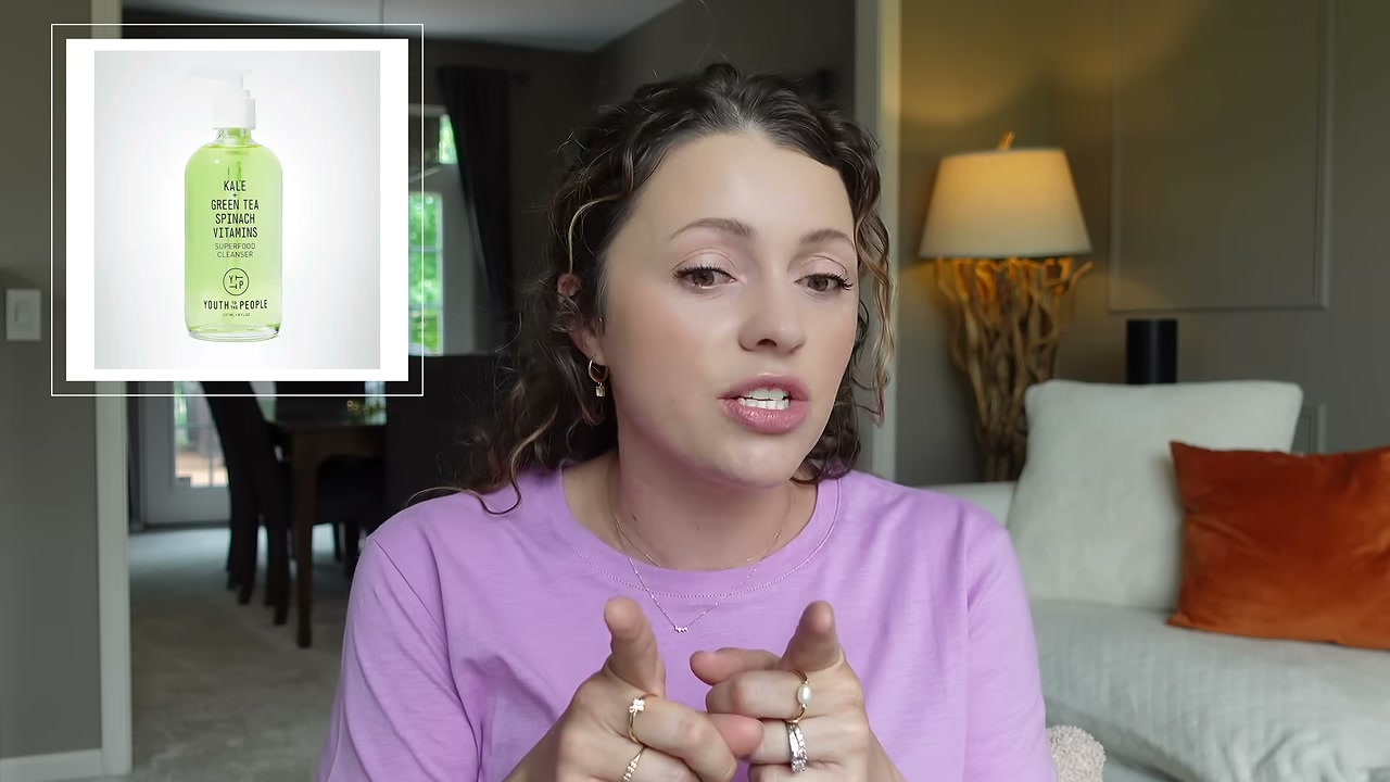 @itsjessicabraun reviewing Youth to the People Cleanser at 10:46 in a YouTube Shorts video