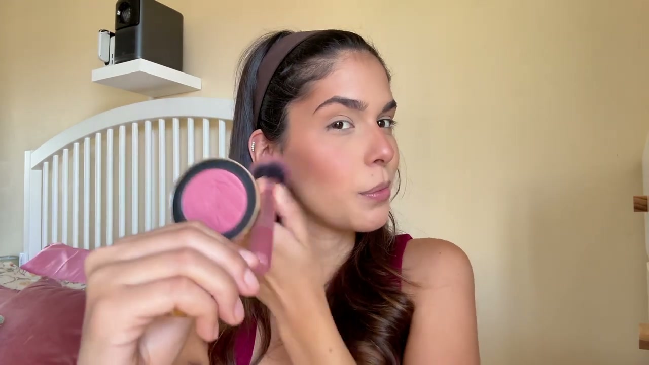 @itslifebycat reviewing Yves Saint Laurent Blush at 07:32 in a YouTube Shorts video