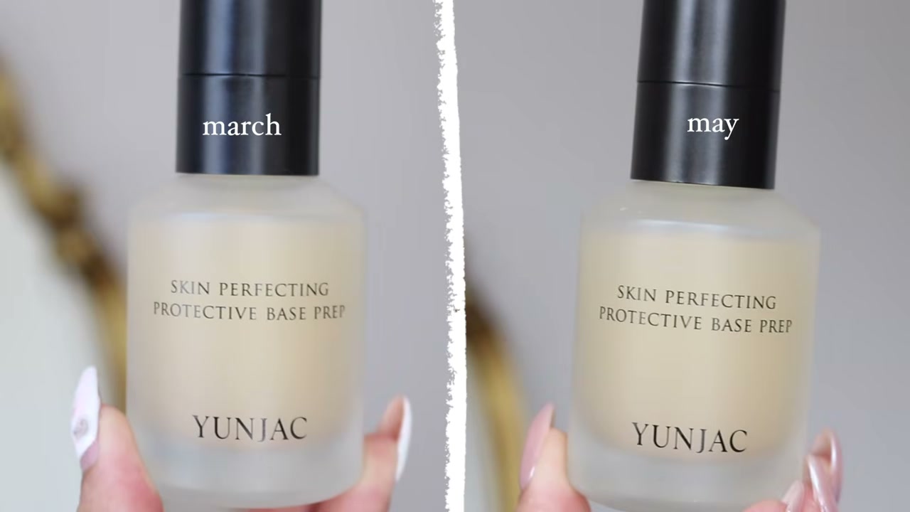 @j.uuuuudy reviewing YUNJAC Skin Perfecting Base Prep at 04:05 in a YouTube Shorts video