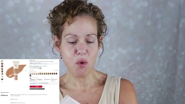@jenndbeauty reviewing Beauty of Joseon Dayscreen Lightweight Tinted SPF 30 Mineral Sunscreen with Ceramides at 04:59 in a YouTube Shorts video
