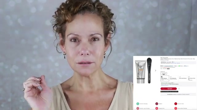 @jenndbeauty reviewing Kosas Lip Pulse Glassy Lip Plumper at 03:34 in a YouTube Shorts video