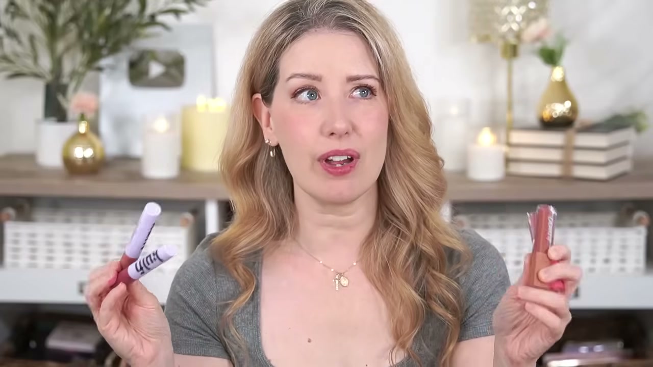 @jenphelps reviewing ColourPop Hydra Pop Glossy Stain at 14:36 in a YouTube Shorts video