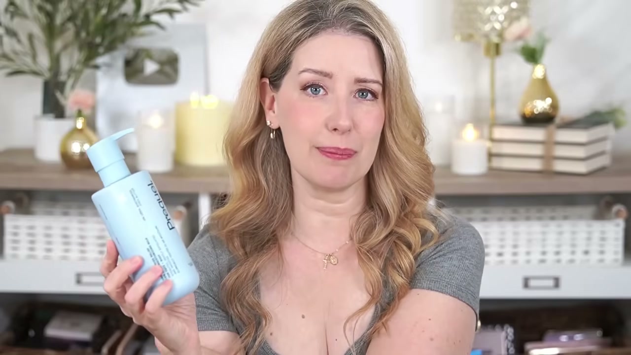 @jenphelps reviewing Prequel Urea Advanced Relief 10% Moisturizing Milk at 23:54 in a YouTube Shorts video