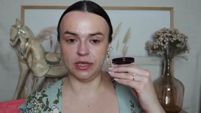 @jessicadeerly reviewing Sara Happ Coming in Hot Blurring Pressed Mousse Blush at 12:28 in a YouTube Shorts video