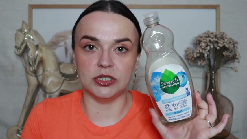 @jessicadeerly reviewing Seventh Generation Dish Liquid Soap at 03:02 in a YouTube Shorts video