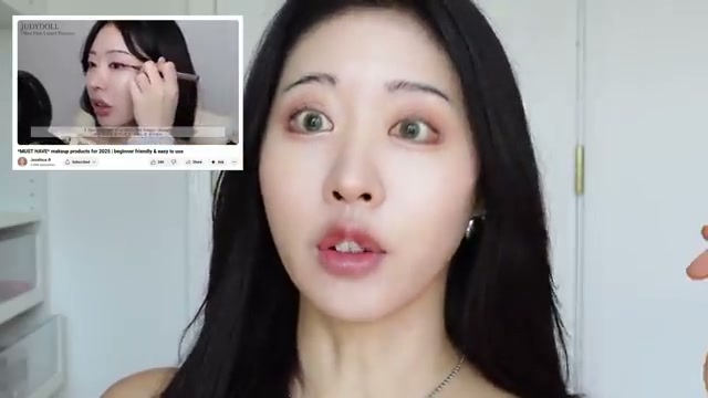 @jooshica6178 reviewing Judydoll Judy Doll Eyeliner at 20:29 in a YouTube Shorts video