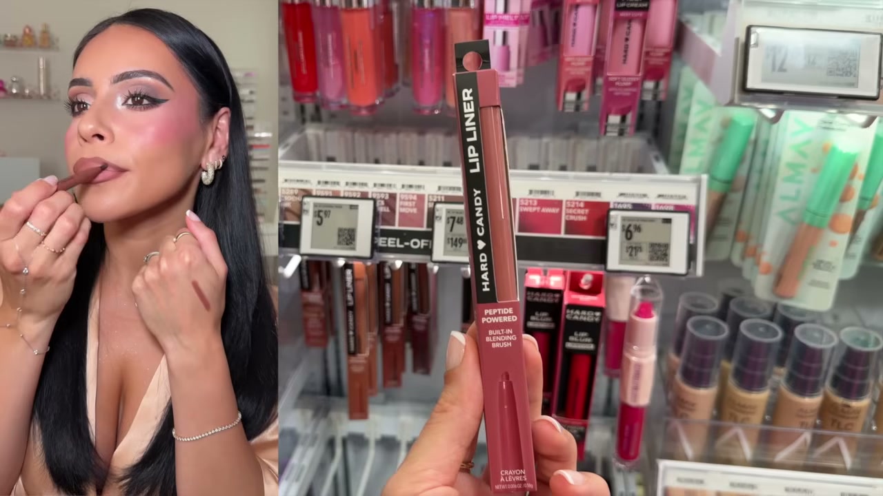 @juicyjas reviewing CoverGirl TruBlend Skin Enhancer Contour Balm at 20:42 in a YouTube Shorts video