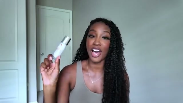 @justshanygne reviewing Erborian Ginseng Micro Shot Starter 0.1% Skin-Refining Serum with Korean Ginseng & Collagen at 04:20 in a YouTube Shorts video