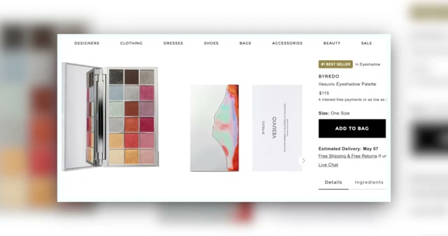 Vesuvio Eyeshadow Palette