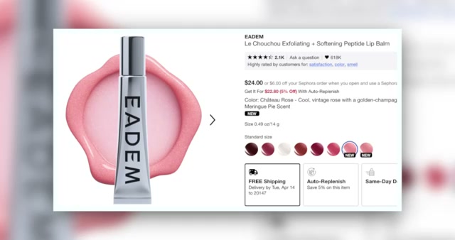 Le Chouchou Exfoliating + Softening Peptide Lip Balm