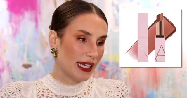@kackie reviewing NARS Afterglow Lip Balm at 09:53 in a YouTube Shorts video