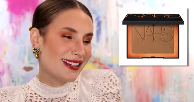 @kackie reviewing NARS Laguna Bronzing Powder at 05:30 in a YouTube Shorts video