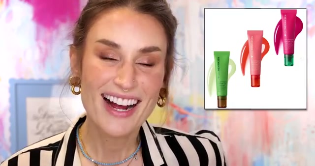 @kackie reviewing Ole Henriksen Pout Preserve Chillers Peptide Lip Treatment at 08:13 in a YouTube Shorts video