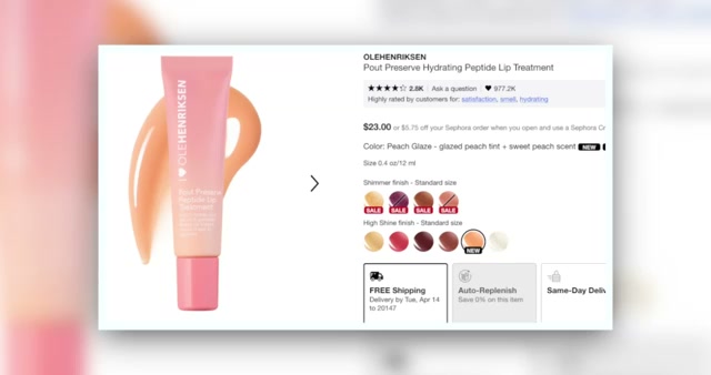 Pout Preserve Hydrating Peptide Lip Treatment