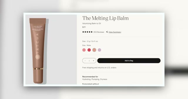 The Melting Lip Balm